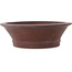 Pot à bonsaï rond non émaillé de Yamaaki - 355 x 355 x 110 mm