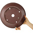 Pot à bonsaï rond non émaillé de Yamaaki - 355 x 355 x 110 mm