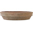 Pot à bonsaï rond non émaillé de Reiho - 390 x 390 x 88 mm