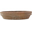 Pot à bonsaï rond non émaillé de Reiho - 390 x 390 x 88 mm