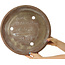 Pot à bonsaï rond non émaillé de Reiho - 390 x 390 x 88 mm