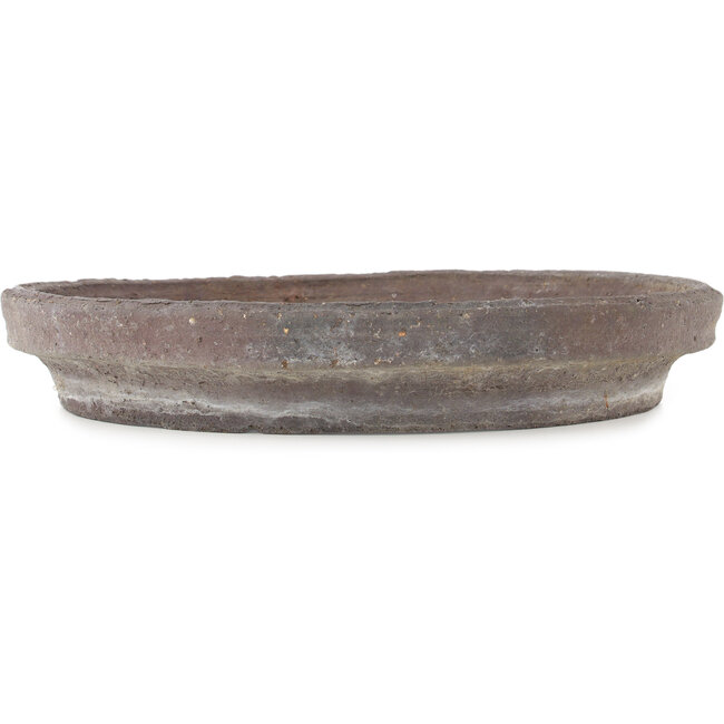 Pot à bonsaï rond non émaillé - 410 x 410 x 65 mm