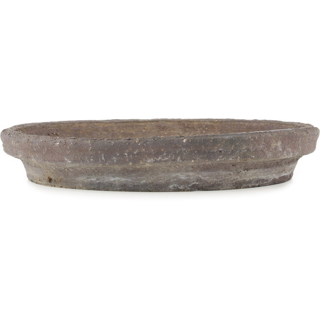 Pot à bonsaï rond non émaillé - 410 x 410 x 65 mm