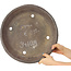 Pot à bonsaï rond non émaillé - 410 x 410 x 65 mm