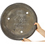 Pot à bonsaï rond non émaillé de Reiho - 430 x 430 x 75 mm