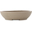 Pot à bonsaï rond non émaillé par Itouen - 330 x 330 x 80 mm