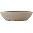 Pot à bonsaï rond non émaillé par Itouen - 330 x 330 x 80 mm