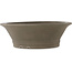 Runder unglasierter Bonsai-Topf von Yamaaki - 410 x 410 x 140 mm