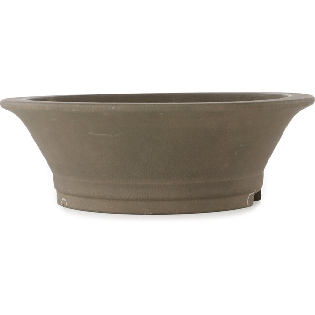 Vaso bonsai rotondo non smaltato di Yamaaki - 410 x 410 x 140 mm