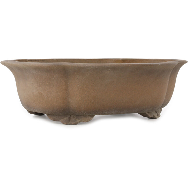 Vaso bonsai Mokko non smaltato di Mazan - 460 x 390 x 145 mm