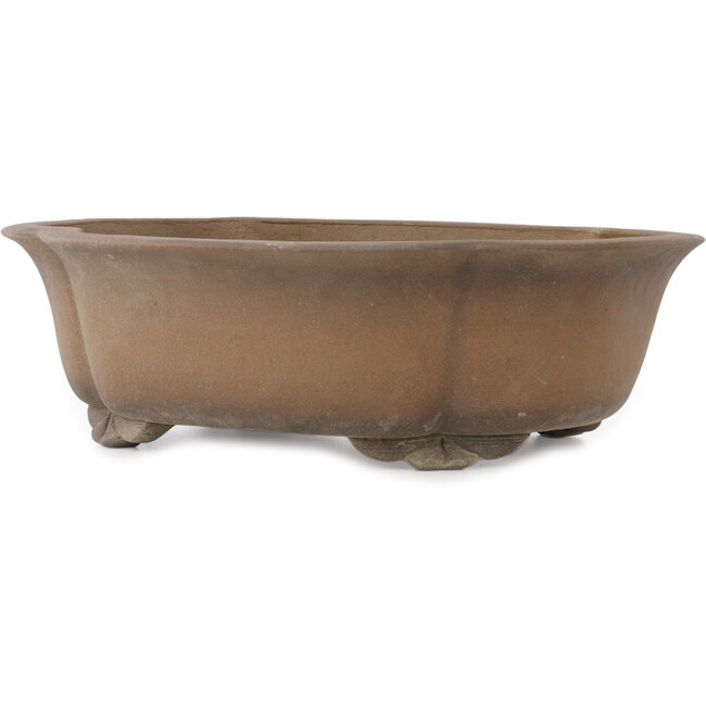 Vaso bonsai Mokko non smaltato di Mazan - 460 x 390 x 145 mm