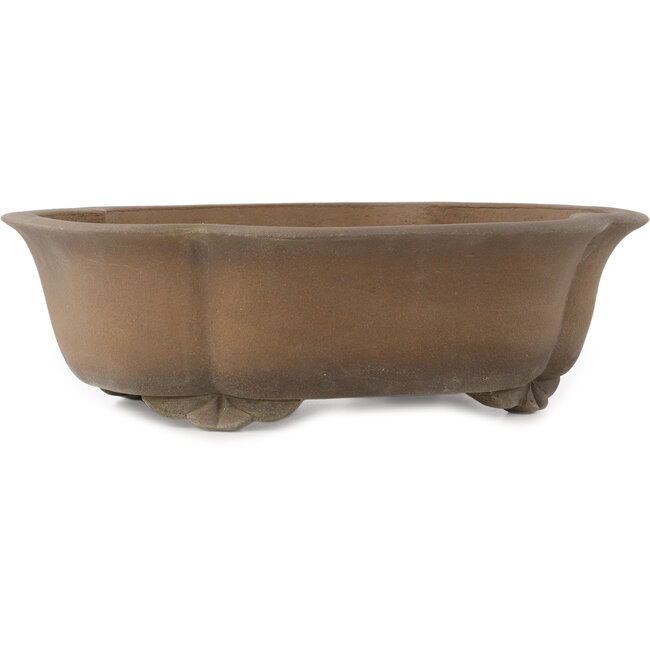 Mokko unglazed bonsai pot by Mazan - 460 x 390 x 145 mm