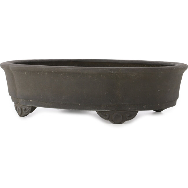 Mokko unglazed bonsai pot by Mazan - 465 x 365 x 130 mm