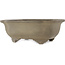 Mokko ongeglazuurde bonsai pot van Yamaaki - 435 x 358 x 160 mm