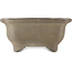 Mokko ongeglazuurde bonsai pot van Yamaaki - 435 x 358 x 160 mm