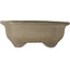 Mokko ongeglazuurde bonsai pot van Yamaaki - 435 x 358 x 160 mm