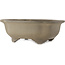 Mokko ongeglazuurde bonsai pot van Yamaaki - 435 x 358 x 160 mm