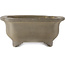 Mokko ongeglazuurde bonsai pot van Yamaaki - 435 x 358 x 160 mm