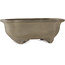 Mokko ongeglazuurde bonsai pot van Yamaaki - 435 x 358 x 160 mm