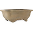 Pot à bonsaï non émaillé Mokko de Yamaaki - 440 x 368 x 168 mm