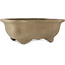 Pot à bonsaï non émaillé Mokko de Yamaaki - 440 x 368 x 168 mm