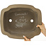 Pot à bonsaï non émaillé Mokko de Yamaaki - 440 x 368 x 168 mm