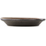 Pot à bonsaï ovale non émaillé - 395 x 300 x 45 mm
