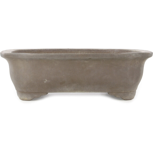 Pot à bonsaï non émaillé Mokko de Keizan - 453 x 365 x 140 mm