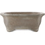 Pot à bonsaï non émaillé Mokko de Keizan - 453 x 365 x 140 mm