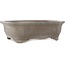 Pot à bonsaï non émaillé Mokko de Keizan - 453 x 365 x 140 mm