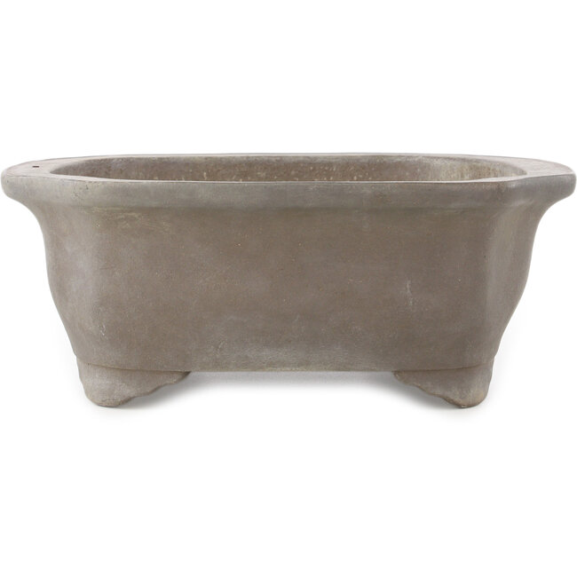 Pot à bonsaï non émaillé Mokko de Keizan - 453 x 365 x 140 mm