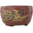 Vaso bonsai rotondo non smaltato di Yixing - 170 x 170 x 97 mm