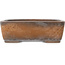 Maceta rectangular sin esmaltar para bonsái de Bigei - 245 x 185 x 80 mm