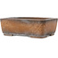 Maceta rectangular sin esmaltar para bonsái de Bigei - 245 x 185 x 80 mm