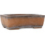 Maceta rectangular sin esmaltar para bonsái de Bigei - 245 x 185 x 80 mm