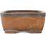 Maceta rectangular sin esmaltar para bonsái de Bigei - 245 x 185 x 80 mm