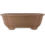 Pot à bonsaï non émaillé Mokko de Yamaaki Koshosen (première génération) - 430 x 350 x 145 mm