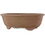 Pot à bonsaï non émaillé Mokko de Yamaaki Koshosen (première génération) - 430 x 350 x 145 mm