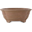 Pot à bonsaï non émaillé Mokko de Yamaaki Koshosen (première génération) - 430 x 350 x 145 mm