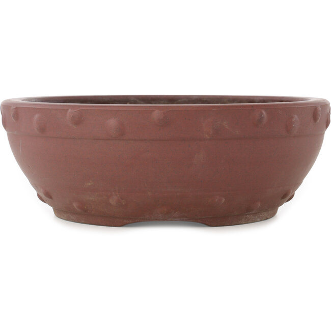 Pot à bonsaï rond non émaillé - 235 x 235 x 83 mm