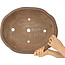 Pot à bonsaï non émaillé Mokko de Yamaaki Koshosen (première génération) - 430 x 350 x 145 mm