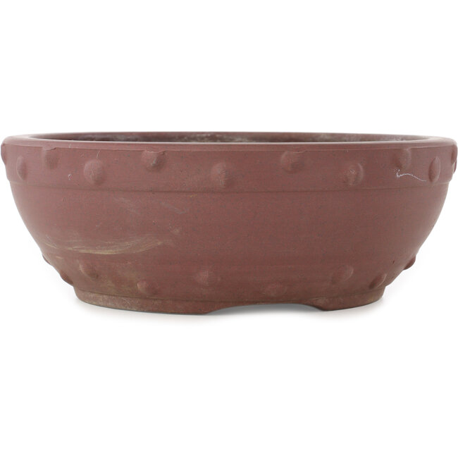 Pot à bonsaï rond non émaillé - 235 x 235 x 83 mm