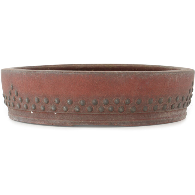 Pot à bonsaï rond non émaillé - 275 x 275 x 70 mm