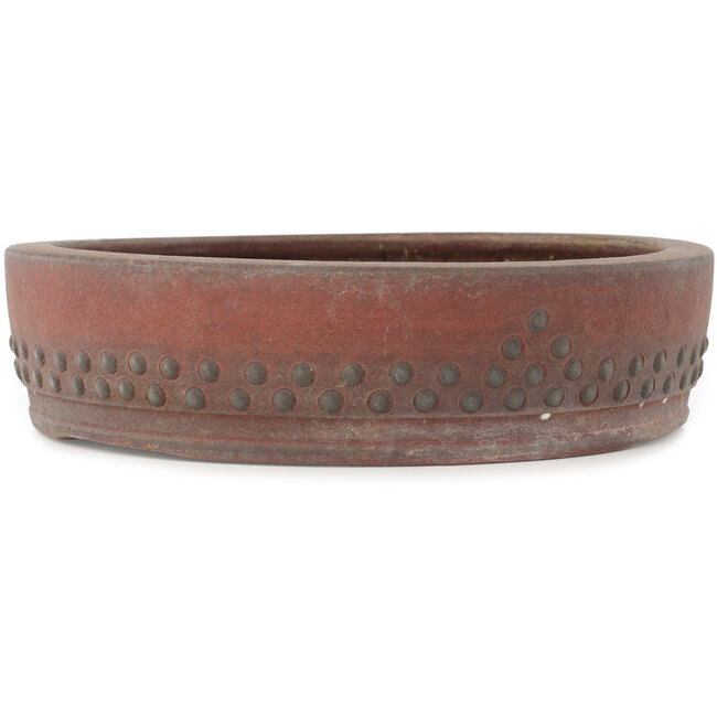 Pot à bonsaï rond non émaillé - 275 x 275 x 70 mm