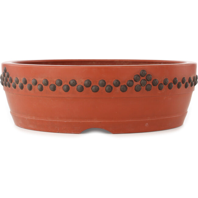 Pot à bonsaï rond non émaillé - 310 x 310 x 98 mm