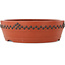 Pot à bonsaï rond non émaillé - 310 x 310 x 98 mm
