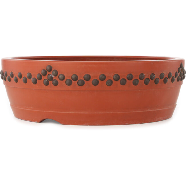 Pot à bonsaï rond non émaillé - 310 x 310 x 98 mm