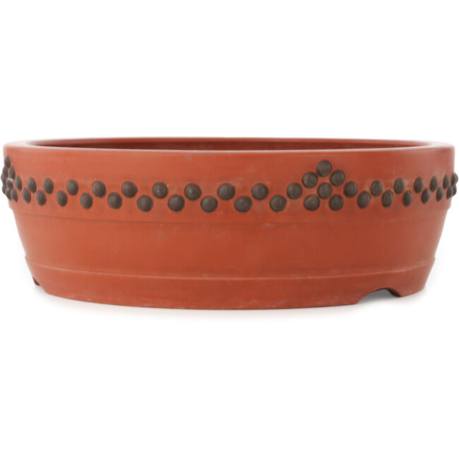 Pot à bonsaï rond non émaillé - 310 x 310 x 98 mm