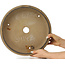 Runder unglasierter Bonsaitopf - 335 x 335 x 90 mm