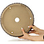 Runder unglasierter Bonsaitopf - 335 x 335 x 90 mm